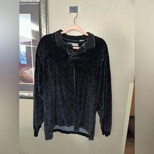 Vintage long sleeved polo shirt